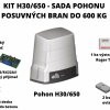KIT H30/650 - sada pohonu s magnetickými spínači pro posuvnou bránu do 600 kg